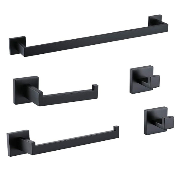 NOVEL 5 Piece Bathroom Hardware Set & Reviews Wayfair